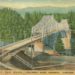 1930 postcard with Bridge of the Gods