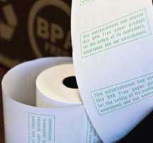 Bisphenol free receipts