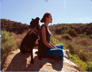 Women and Dog Hike