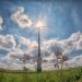 Sunny windmill