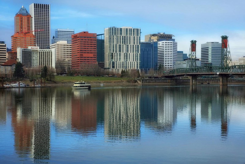 Portland Waterfront View