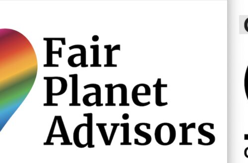 Fair Planet Advisors logo and B corp